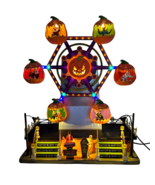 Lemax Spooky Town Jumping Jacks Ferris Wheel Halloween Village Decor Car... - €174,78 EUR