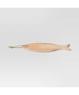 Threshold Coastal 6.5&quot; Wooden Fish Shape Serving Board with Rope Tan - €13,28 EUR