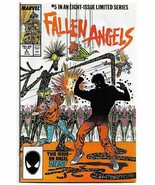 Fallen Angels #5 (1987) *Marvel Comics / Limited Series / Sunspot / Moon... - $8.00