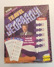 TYCO Travel Jeopardy game-1993-original box-new, unused-Alex Trebek, TV tie in - $23.38