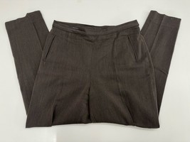 Lauren Ralph Lauren Womens Dress Pants Size 10 Brown Wool Blend VTG - $46.41