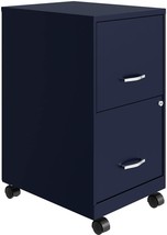 Navy Soho Mobile File Cabinet By Lorell. - $109.97