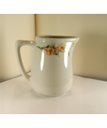 VTG Rego Restaurant Ware Pitcher Creamer E596-A5H 3.5&quot; Yellow Flowers. - $168.06 MXN