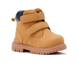 Wonder Nation Baby Boy&#39;s Tucker Boot, Size 3 Color Wheat - $28.70