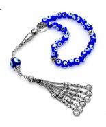 &quot;Special Ramadan&quot; Egyptian Turkish Evil Eye Prayer Beads 33 Beads Subha ... - €8,51 EUR