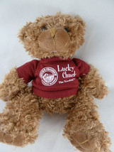 Lucky Chuck Traveling Teddy Bear Plush from Chucks Produce Market 9&quot; - £10.04 GBP