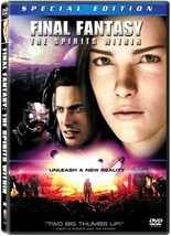 Final Fantasy: The Spirits Within (DVD, 2001, 2-Disc Set, Version)  MINT - $1.23