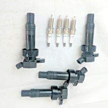 4x For Hyundai Accent Kia Rio Soul Dodge Attitude Ignition Coils w 4 Spa... - $35.07