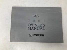 2001 Mazda MPV Owners Manual Handbook OEM F04B32013 - $17.98