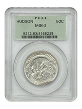 1935 50C Hudson PCGS MS63 (OGH) - £619.28 GBP