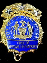 New York NYPD Chief of Special Operations - $50.00