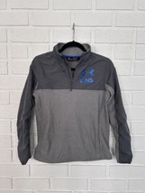 Under Armour Cold Gear Jacket Youth Large Full Zip Gray And Blue  - $16.65