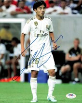 Takefuso Kubo signed 8x10 photo PSA/DNA Real Madrid Soccer - £393.98 GBP