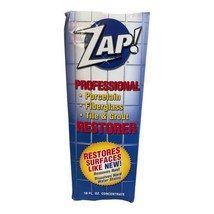 Zap! Professional Restorer Cleaner Concentrate 16 fl oz Tile Grout Porce... - £30.33 GBP