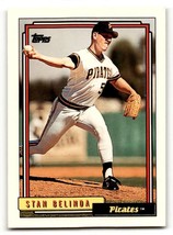 1992 Topps #466 Stan Belinda    Pittsburgh Pirates Baseball Cards EX/NM ID:55820 - £1.31 GBP