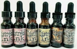 Tim Holtz Distress Ink Refill 0.5 Fl Oz Choose 1 From 3 Colors New - £3.94 GBP