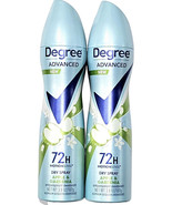 2 Pack Degree Advanced 72h Motionsense Dry Spray Apple &amp; Gardenia Antipe... - £15.75 GBP