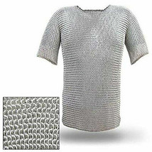 Aluminium Butted Chainmail Medieval Armour Costume Christmas Gift Christmas Gift - £51.43 GBP