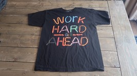 Work Hard Get Ahead Shirt Neon Light XL - $7.91