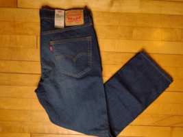 Levi Strauss &amp; Co. 541 Blue Jeans Mens 34 X 30 New Levi&#39;s Athletic Taper Denim - £25.57 GBP