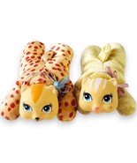 Kitty Surprise Replacement Kittens Lot of 2 Plush Body Vinyl Head Toy Fi... - $16.63 CAD