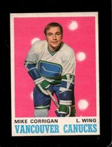 1970-71 O-PEE-CHEE #227 Mike Corrigan Exmt (Rc) Canucks *X76921 - £5.59 GBP