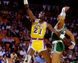 MICHAEL COOPER 8X10 PHOTO LOS ANGELES LAKERS LA BASKETBALL NBA VS CELTICS - £3.88 GBP