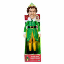 BUDDY THE ELF Jakks Pacific Plush Talking Toy Says 15 Movie Phrases 12" tall NEW - $22.80