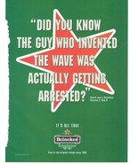 1994 Heineken beer Print Ad Vintage 8.5&quot; x 11&quot; - £15.16 GBP
