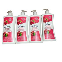 4x St Ives Repairing Cranberry Grapeseed Oil Body Lotion  20.2 floz - £56.02 GBP