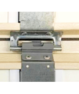 GARAGE DOOR PLASTIC HINGE HALF FOR HALF METAL RIVETED HINGES - HEAVY DUTY - $34.00