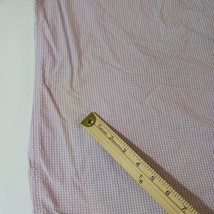 Castaway Nantucket Island Men's White & Purple Checkered Button-Down Shirt Sz L image 4