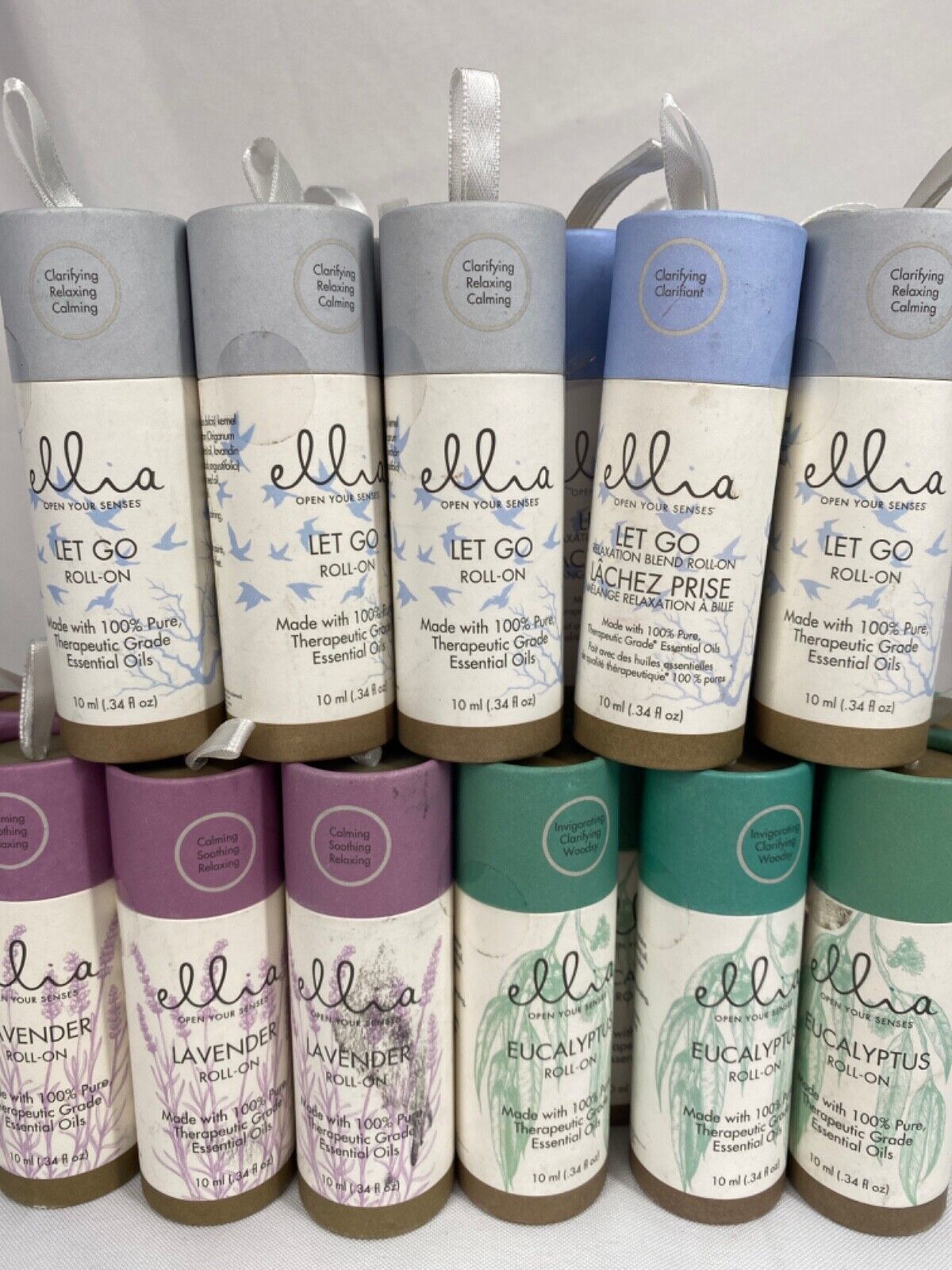 Ellia Essential Oil ROLL ON 100% Pure Meditation Relax Stress YOU CHOOSE - $4.72