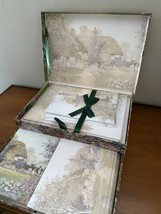 VTG NOS ENGLISH COTTAGE STATIONARY NOTE CARD BOX ROBERT FREDERICK Cottag... - $13.36