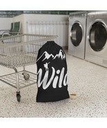 WILD Woven Strap Laundry Bag - Expressive Hiking Adventure Decor - $31.93+