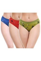 Panties 3 Pack Women&#39;s Knickers Bikini Underwear Nightwear Briefs Hipste... - $21.89