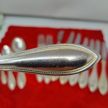32 Oneida ARBOR AMERICAN HARMONY Beaded Stainless Flatware set - $24.98