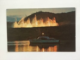  vintage POSTCARD unposted ✉️ GRAND HAVEN MUSICAL FOUNTAIN Michigan USA - £1.91 GBP
