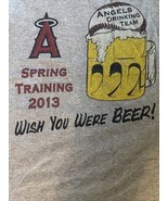 LA Angels  Beer Drinking Team Spring Training 2013 Tank Top Gray Sz Large - $544.60 MXN