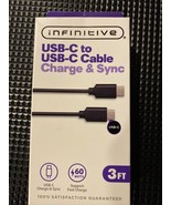 infinitive USB-C to USB-C Cable Charge &amp; Sync - $2.86