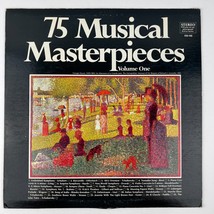 75 Musical Masterpieces Vol 1 Record 2 Vinyl LP Record Album CG-102 - £7.78 GBP