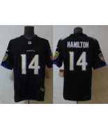 Men's Kyle Hamilton #14 Stitched Jersey Black White - $45.00