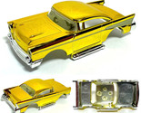 2023 HO AFXtras 1957 Custom Low ’57 Chevy Bel Air Slot Car BODY YELLOW C... - $17.99