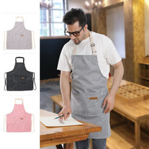 Mens Aprons Lined Blend Woodworking Vintage Gardening Work Shop Apron He... - £11.98 GBP