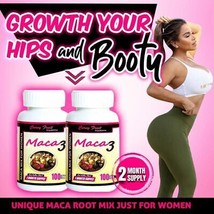 Big Butt, Thigs &amp; Wider Hips In Weeks With Maca 3 From Curvy Fruit - 2... - £33.49 GBP