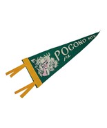 Mini Pocono Mountains Pennant 12&quot; 1960s Felt Souvenir Vintage Deer Hunti... - €17,00 EUR
