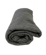 Charcoal Gray Blizzard Fleece Polyester Fabric Sewing Crafts Toys Dolls - $306.97 MXN