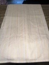 Threshold Shower Curtain w/ Standard Top ~ Tan &amp; White Variegated Stripe... - £17.57 GBP