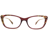 Longchamp Eyeglasses Frames LO2639 611 Purple Gold Brown Cat Eye 52-17-140 - $89.09