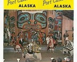 Haines Port Chilkoot Alaska Brochure Totem Village 1970&#39;s - $19.78